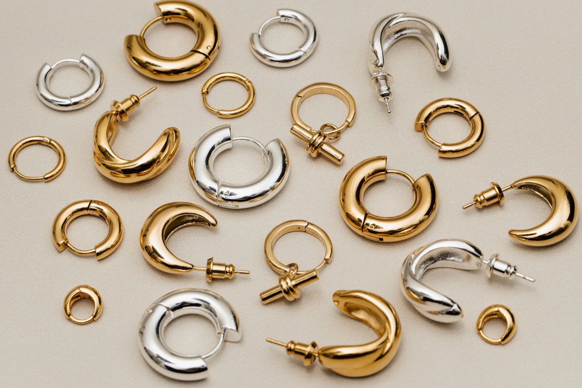 jewellery staples - hoop earrings