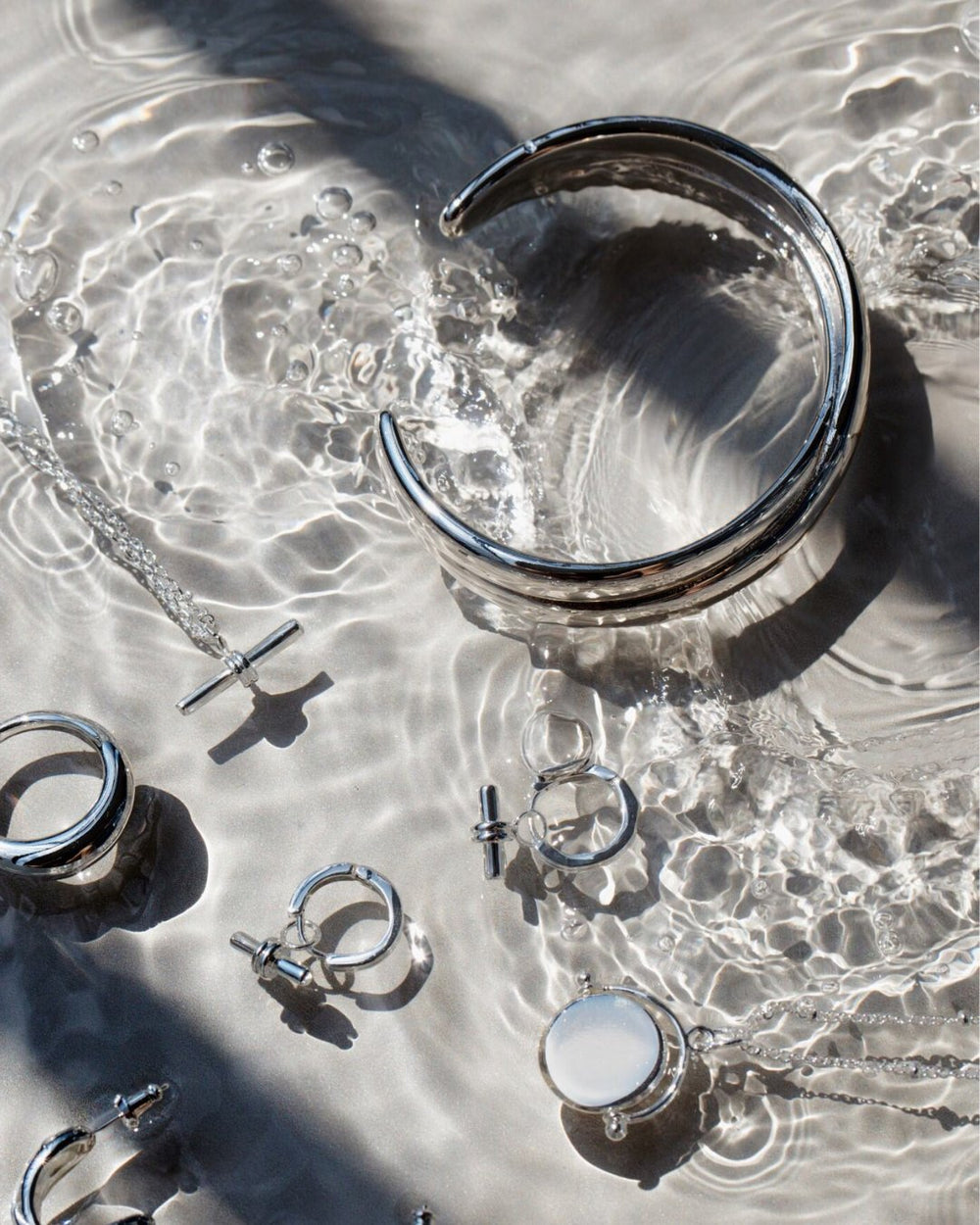 Silver Waterproof Jewellery