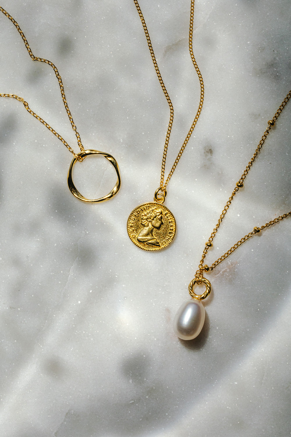 Gold Waterproof Necklaces