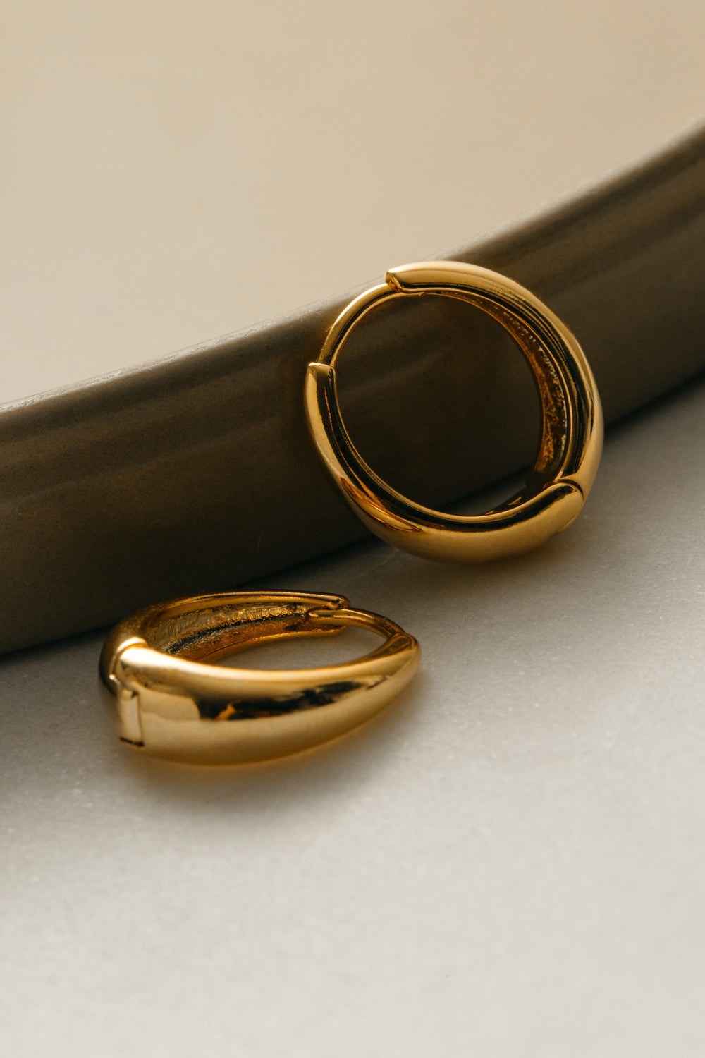 Gold Hoop Earrings
