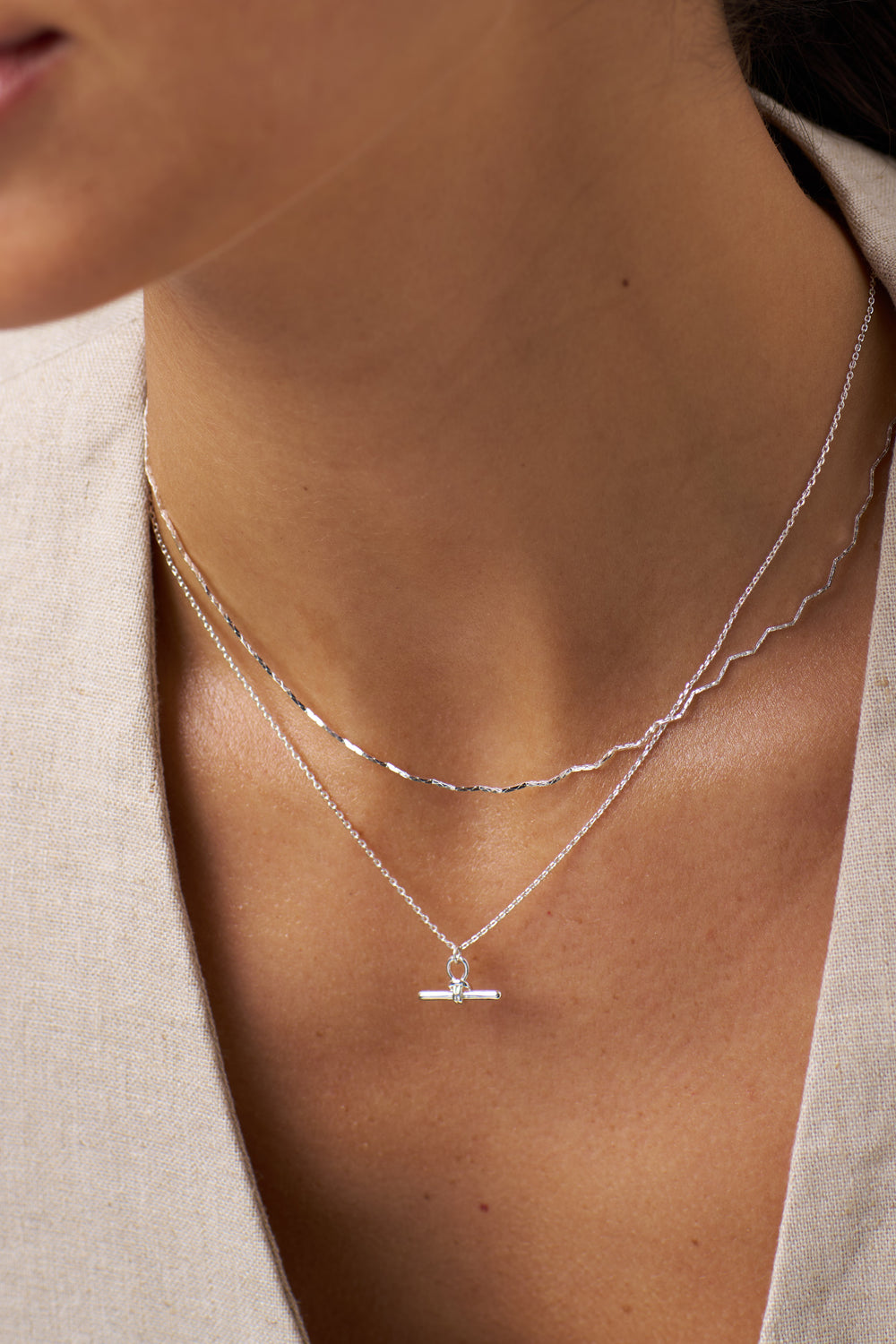 Silver Chain Necklaces