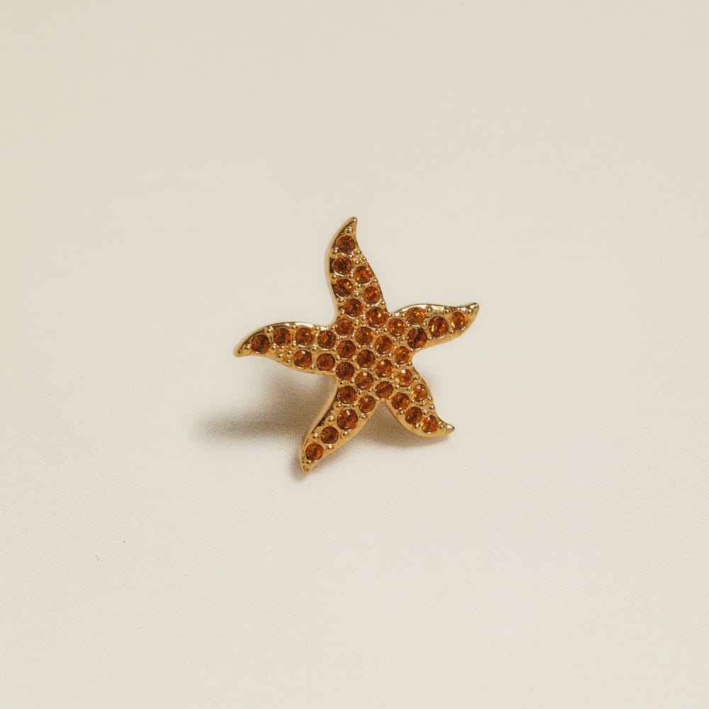 Accessories Other Default Vintage Crystal Starfish Brooch Orelia Jewellery