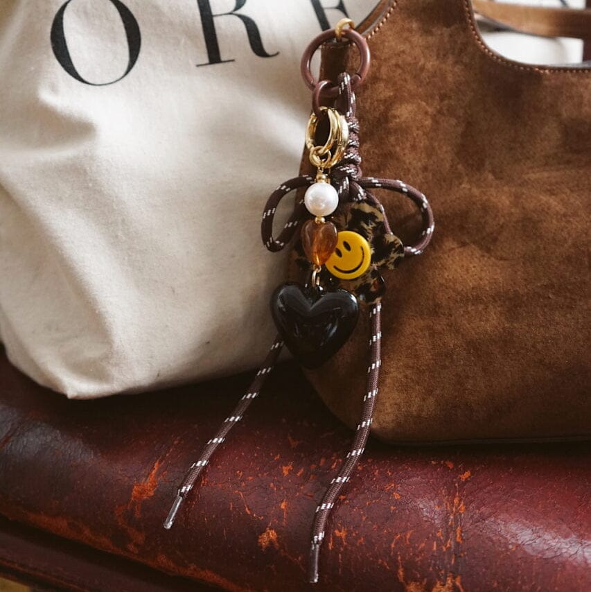 Accessories Other ONE Heart & Pearl Bag Charm Orelia Jewellery