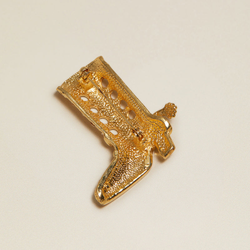 Accessories Other Vintage Crystal Cowboy Boot Brooch Orelia Jewellery