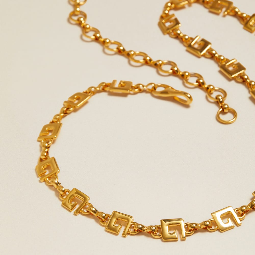 Accessories Other Vintage Geometric Spiral Chain Belt Orelia Jewellery