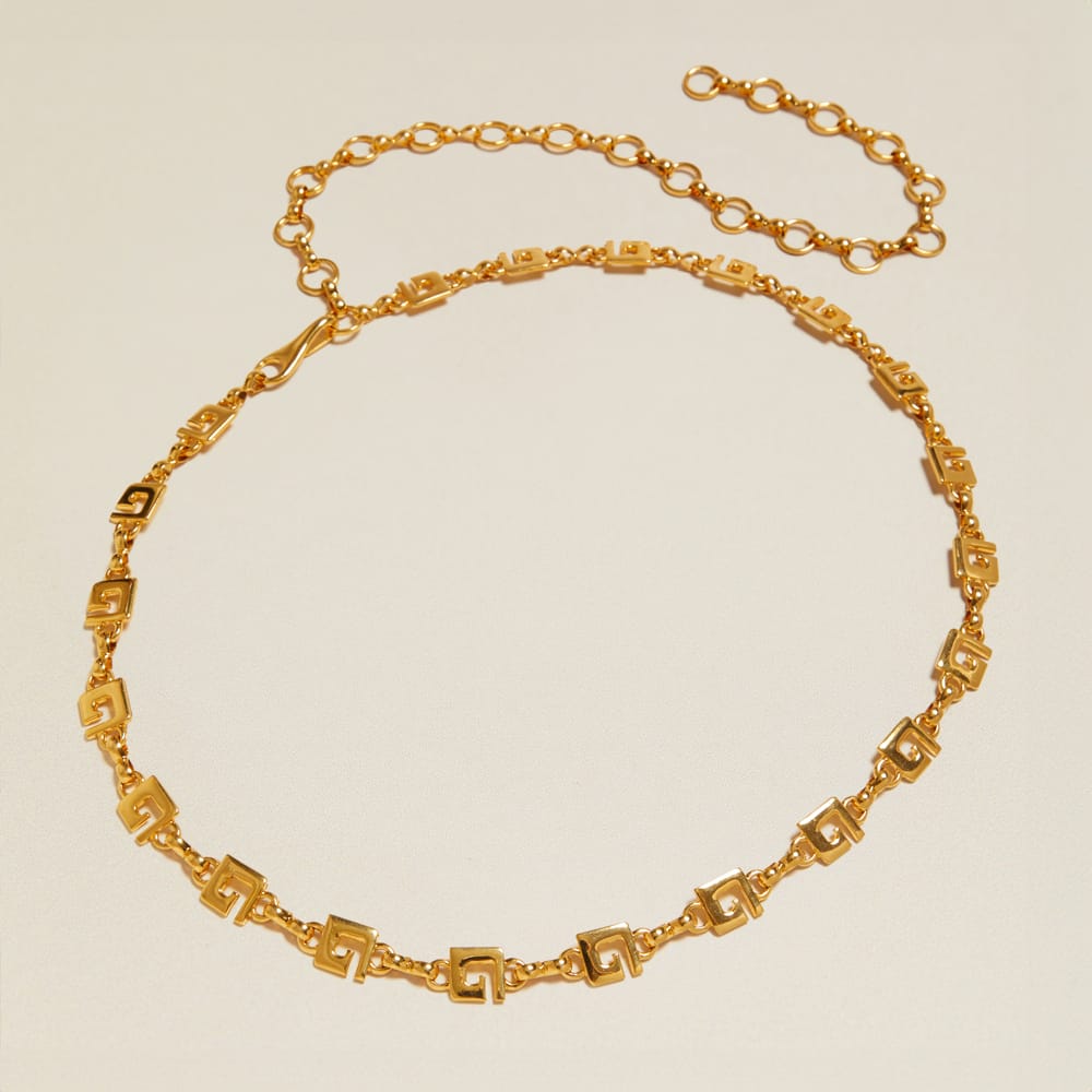 Accessories Other Vintage Geometric Spiral Chain Belt Orelia Jewellery