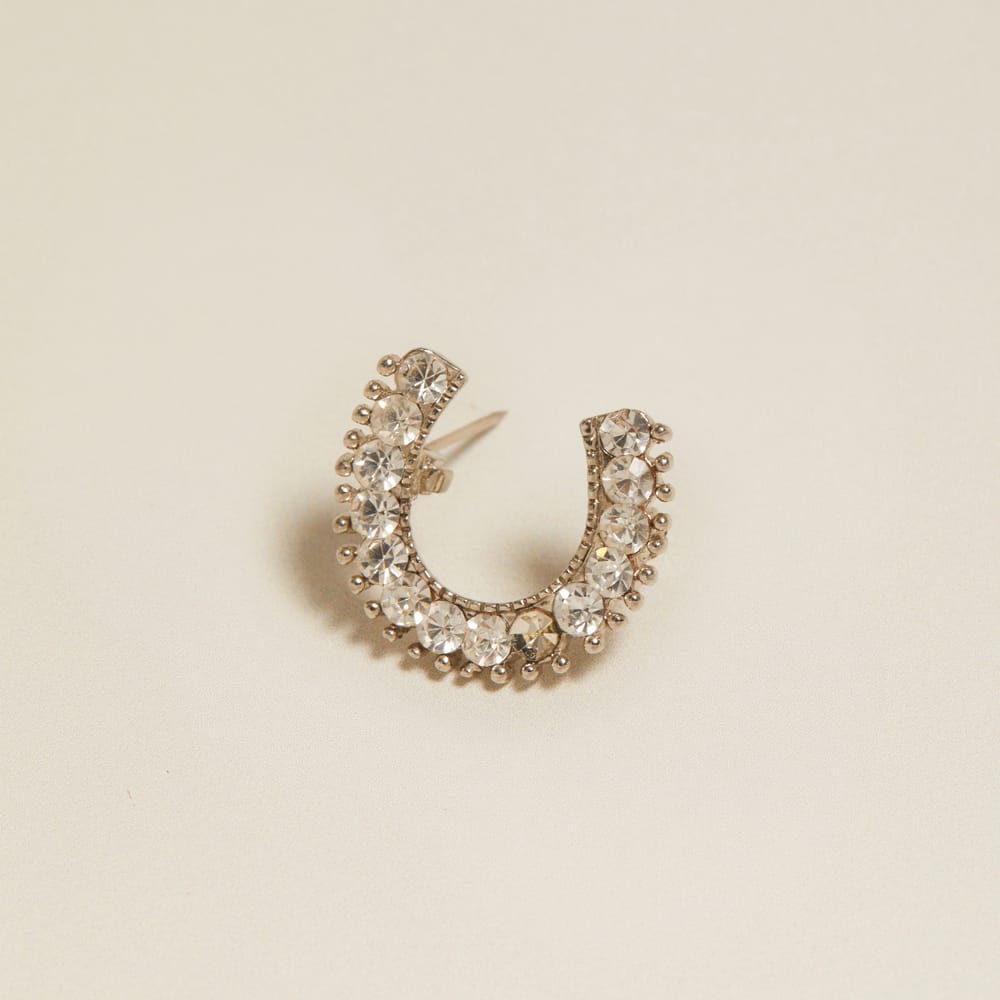 Accessories Other Vintage Petite Crystal Horseshoe Brooch Orelia Jewellery