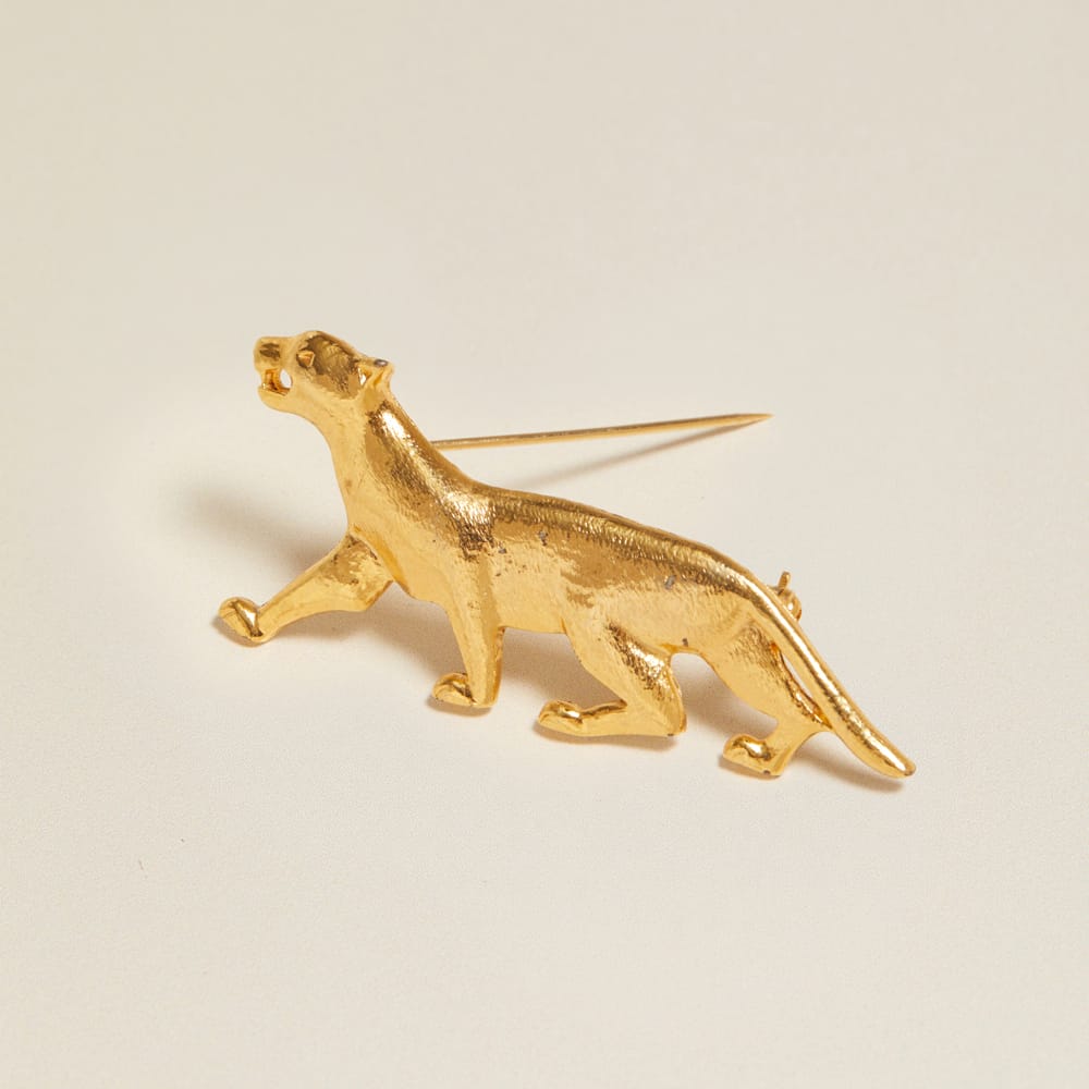 Accessories Other Vintage Polished Panther Brooch Orelia Jewellery