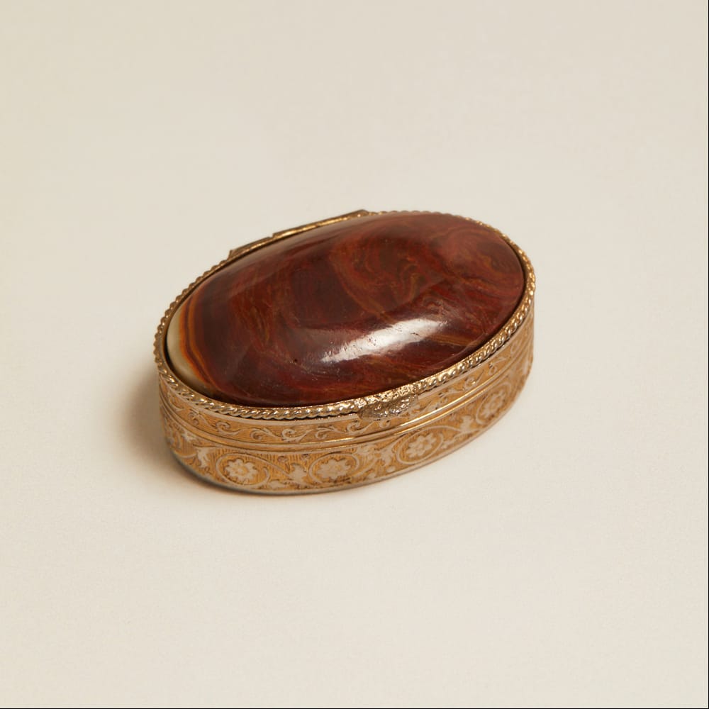 Accessories Other Vintage Tiger's Eye Pill Box Orelia Jewellery