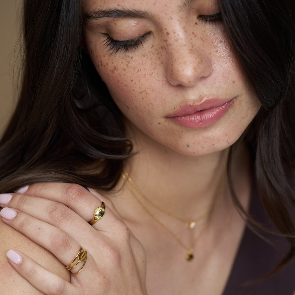 Adjustable Ring Default Shell Adjustable Ring Orelia Jewellery