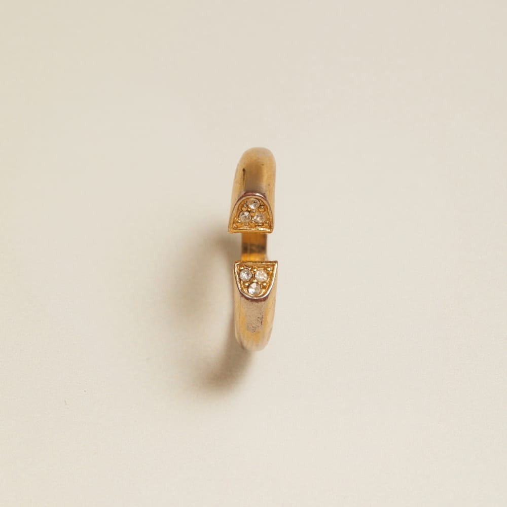 Adjustable Ring Vintage Open Crystal Adjustable Ring Orelia Jewellery
