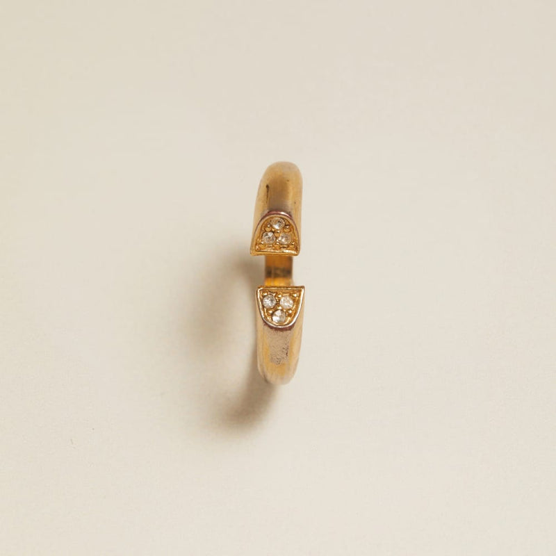 Adjustable Ring Vintage Open Crystal Adjustable Ring Orelia Jewellery