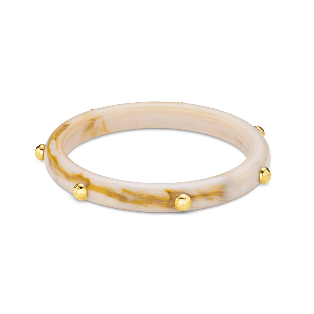 Bangle Default Marble Resin Studded Bangle Orelia Jewellery
