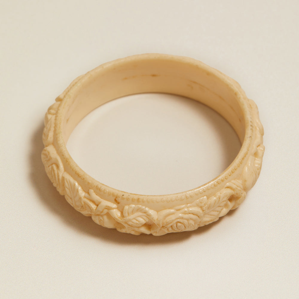 Bangle Vintage Decorative Floral Bangle Orelia Jewellery
