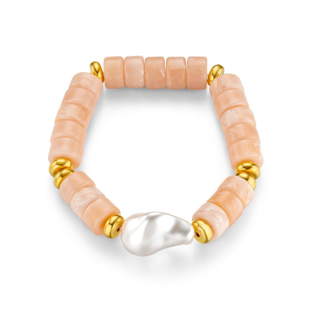 Beaded Bracelet ONE Statement Pearl & Bead Bracelet Orelia Jewellery