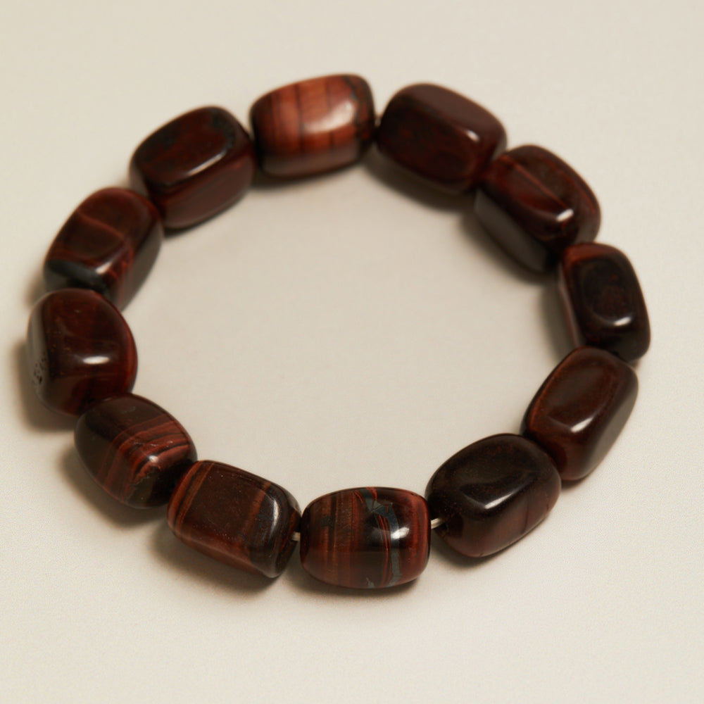 Beaded Bracelet Vintage Tiger's Eye Beaded Bracelet Orelia Jewellery