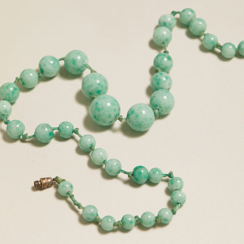 Beaded Necklace Default Vintage Beaded Turquoise Necklace Orelia Jewellery
