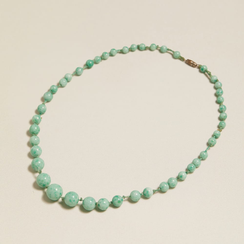 Beaded Necklace Default Vintage Beaded Turquoise Necklace Orelia Jewellery
