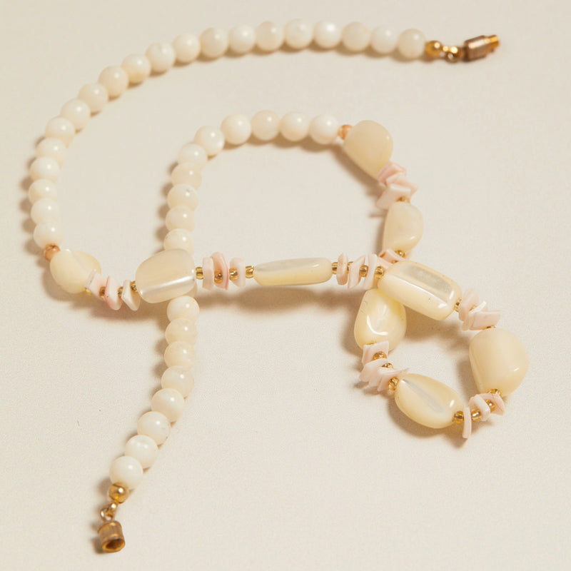 Beaded Necklace Default Vintage Pearl & Bead Necklace Orelia Jewellery