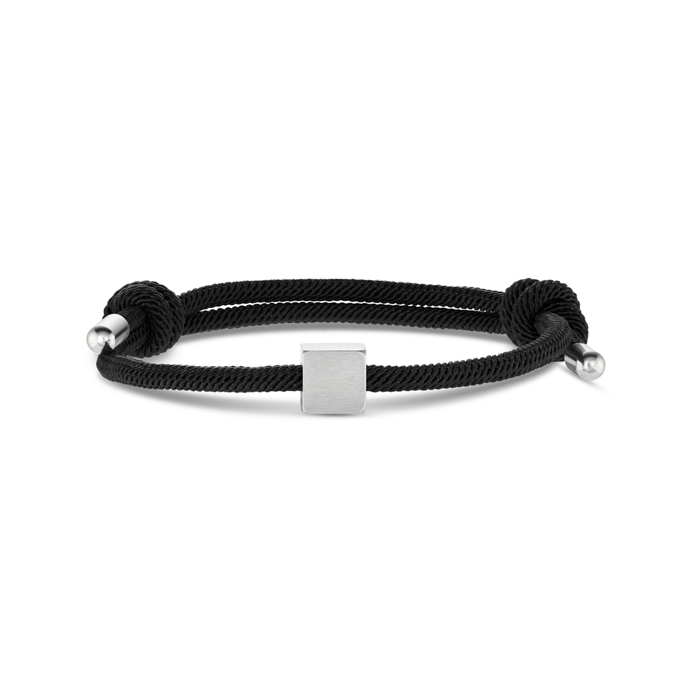 Bracelets Cube & Cord Adjustable Bracelet Orelia Jewellery