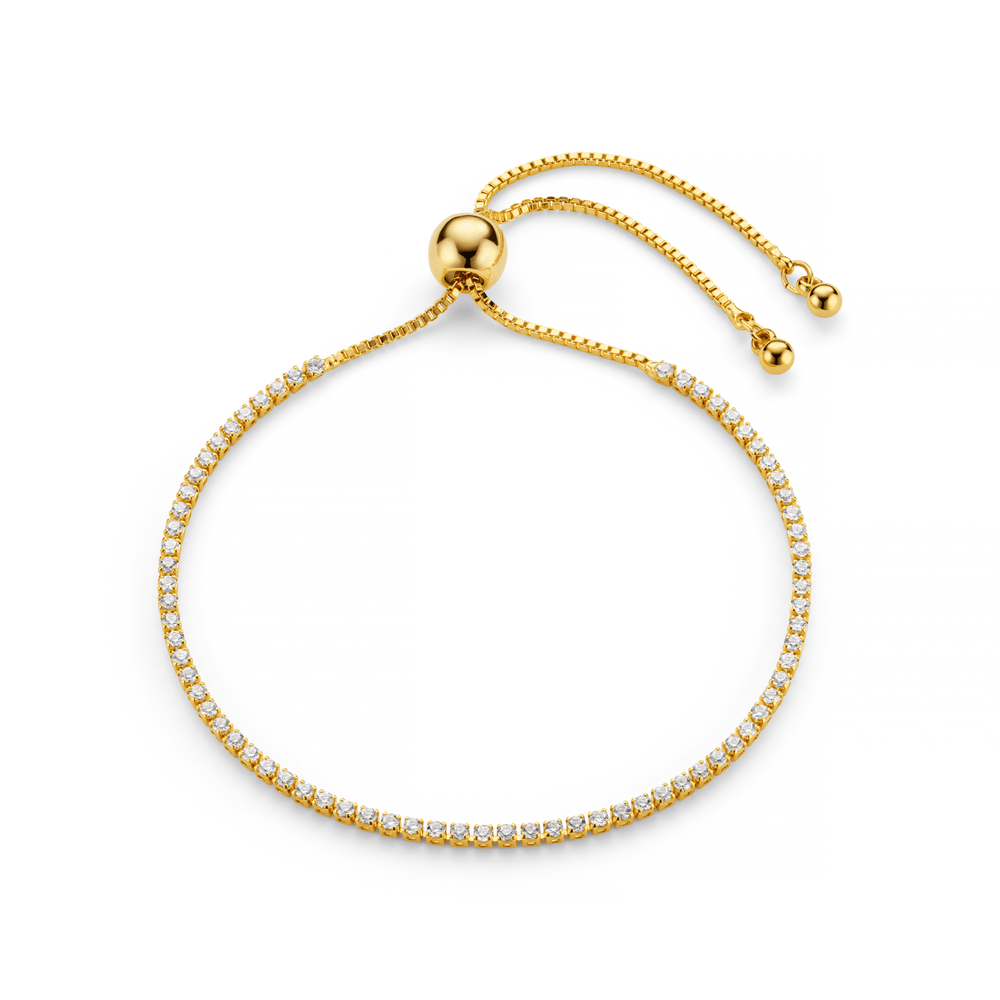 Bracelets Fine Crystal Tennis Slider Bracelet Orelia Jewellery
