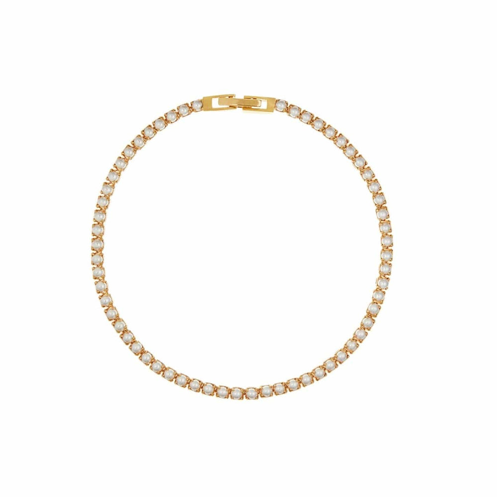 Bracelets Pearl Tennis Bracelet Orelia Jewellery
