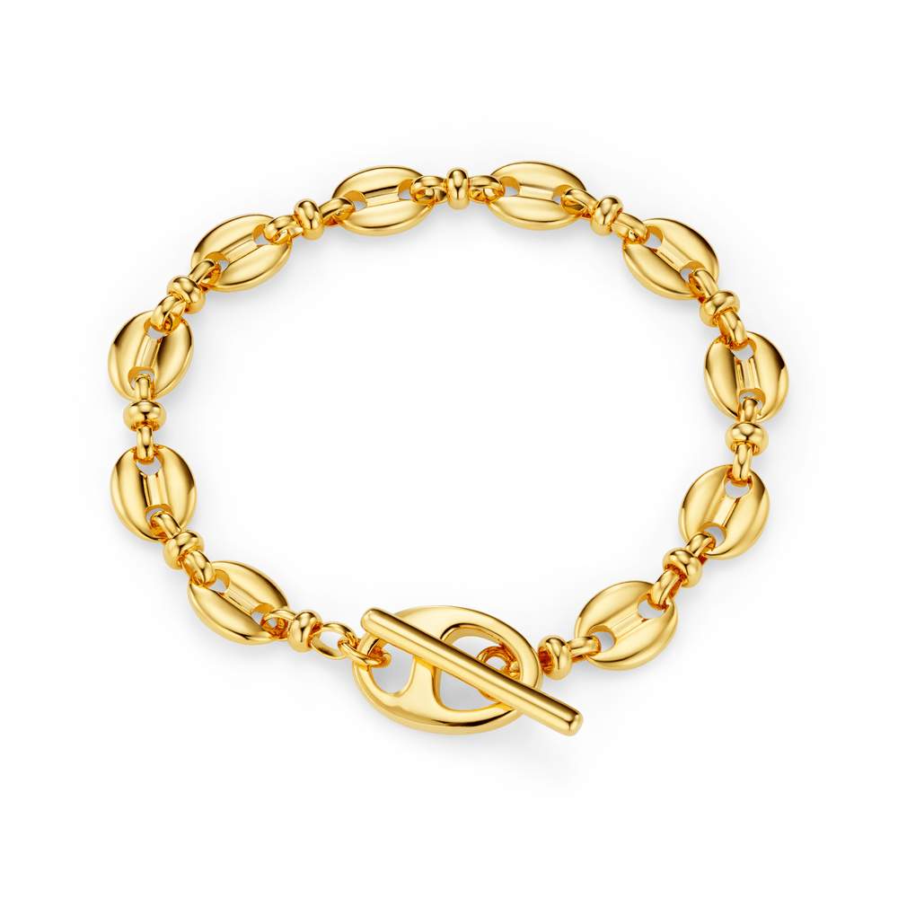 Chain Bracelet Mariner Chain T-Bar Bracelet Orelia Jewellery