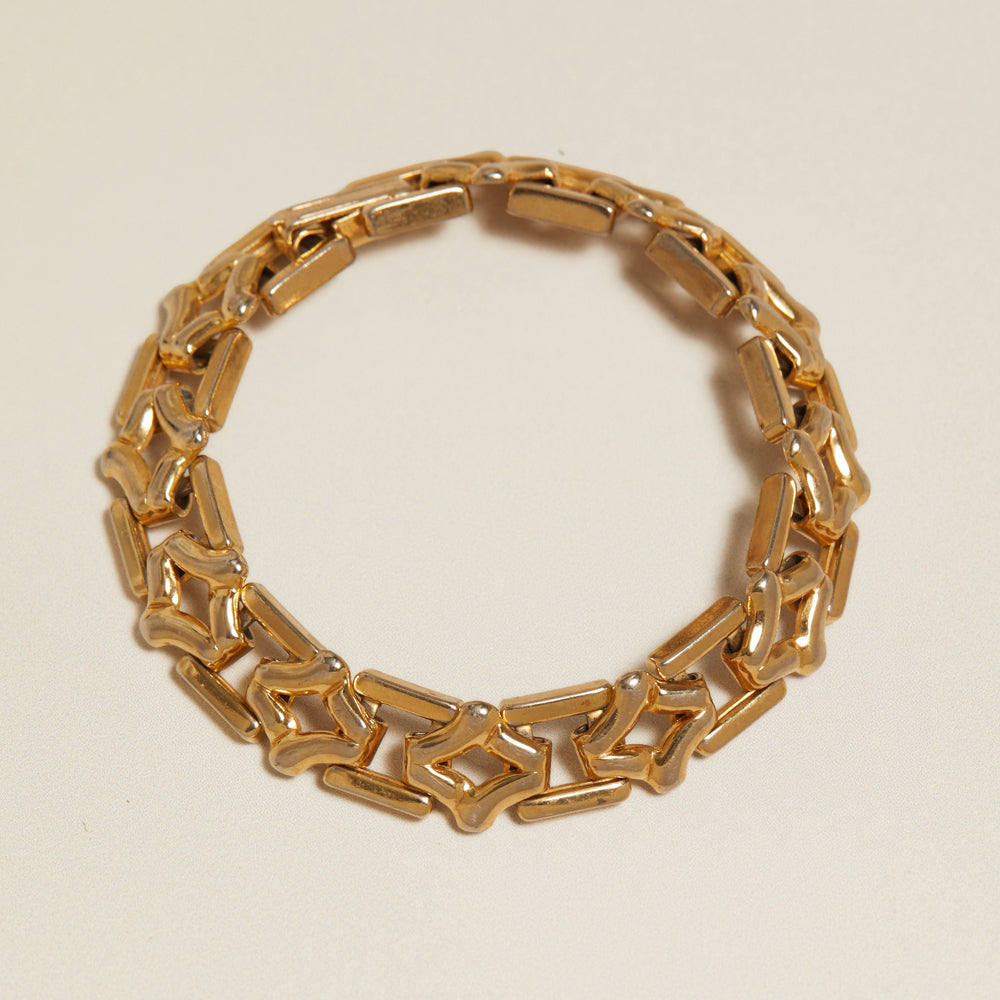 Chain Bracelet Vintage Geometric Chain Bracelet Orelia Jewellery