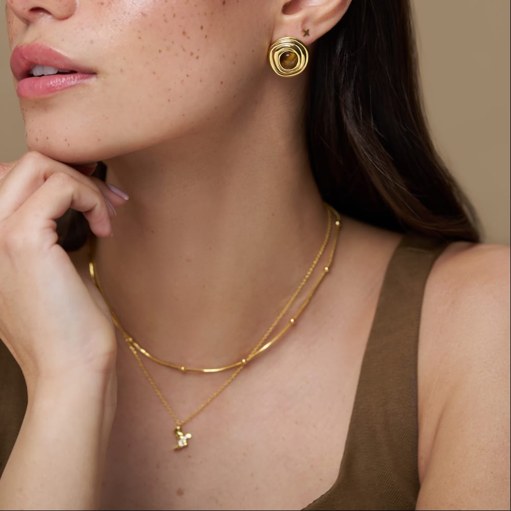 Chain Necklace Default Satellite Snake Chain Orelia Jewellery