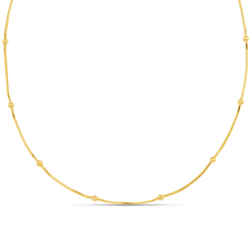 Chain Necklace Default Satellite Snake Chain Orelia Jewellery