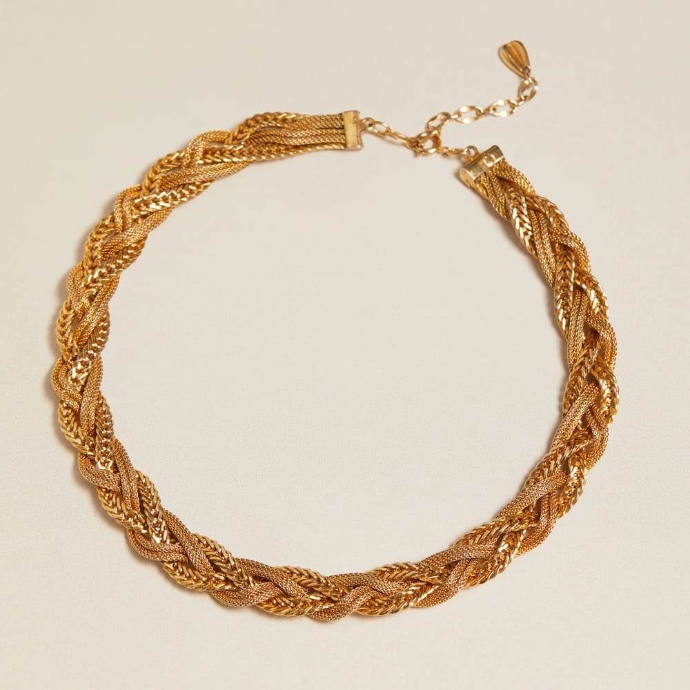 Chain Necklace Default Vintage Interlocking Rope Chain Necklace Orelia Jewellery