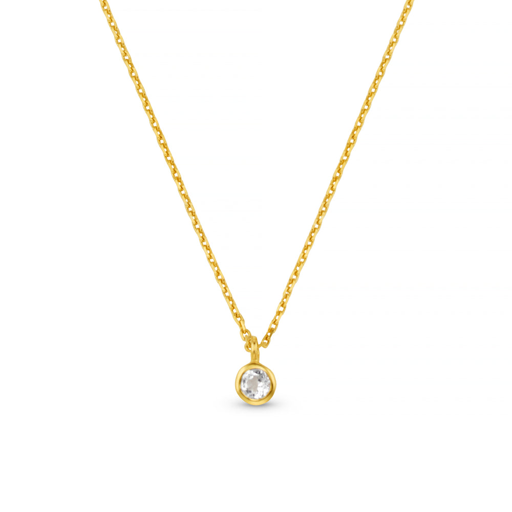 Chain Necklace ONE LUXE Classic Crystal Necklace Orelia Jewellery