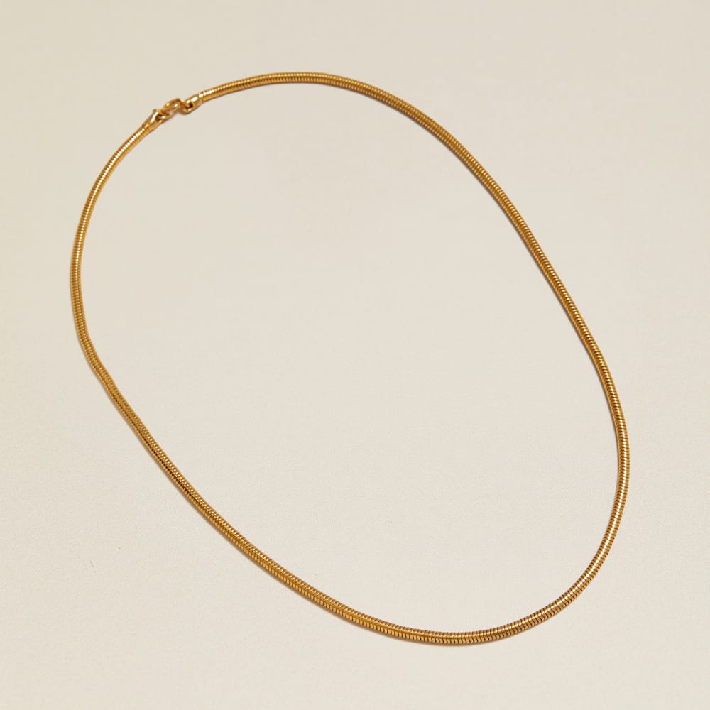 Chain Necklace Vintage Snake Chain Necklace Orelia Jewellery