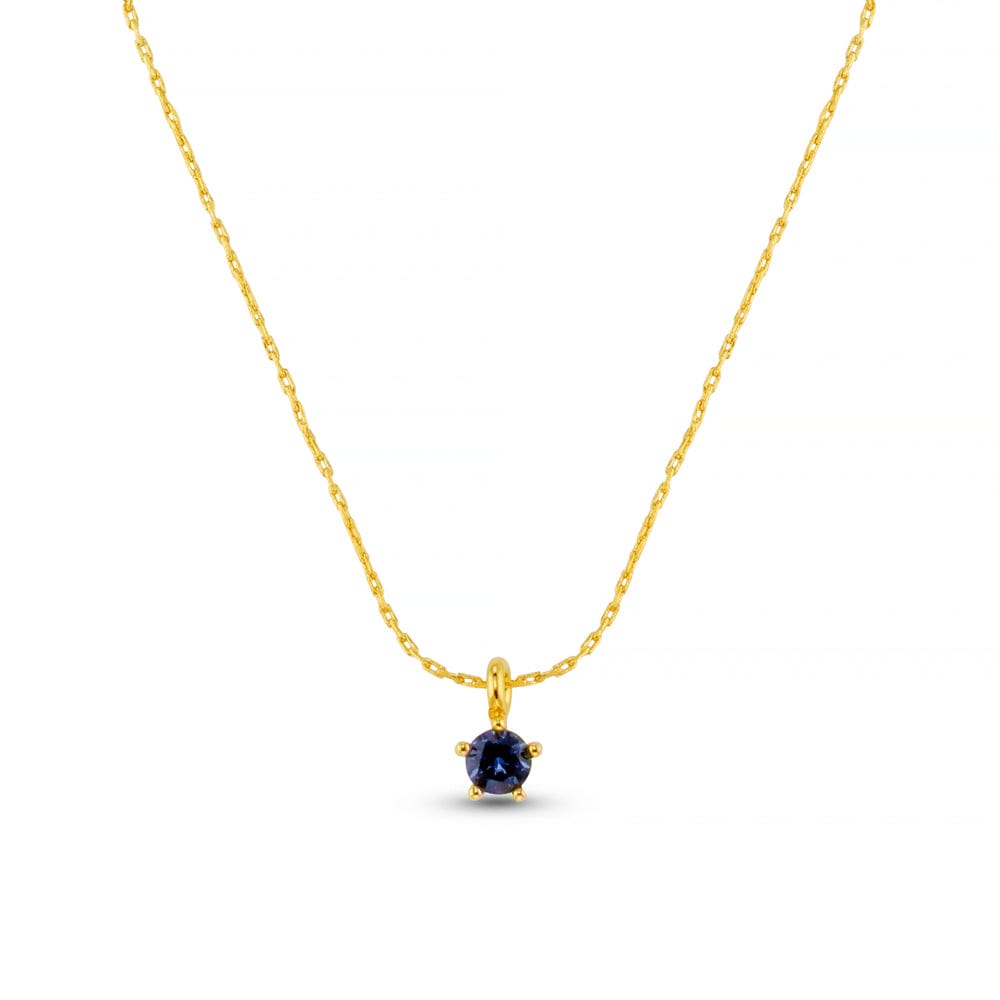 Collar Necklace ONE Fine Blue Crystal Collar Necklace Orelia Jewellery