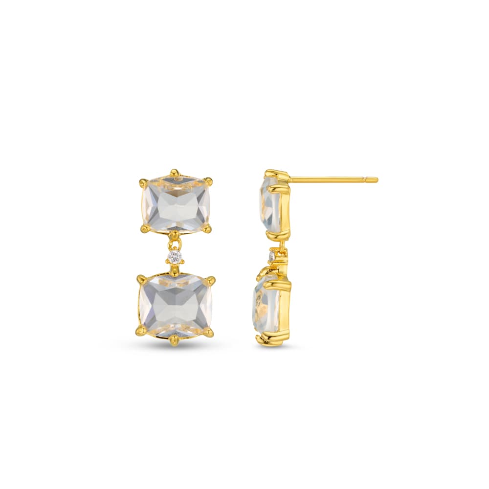 Drop Earrings Crystal Statement Drop Earrings Orelia Jewellery