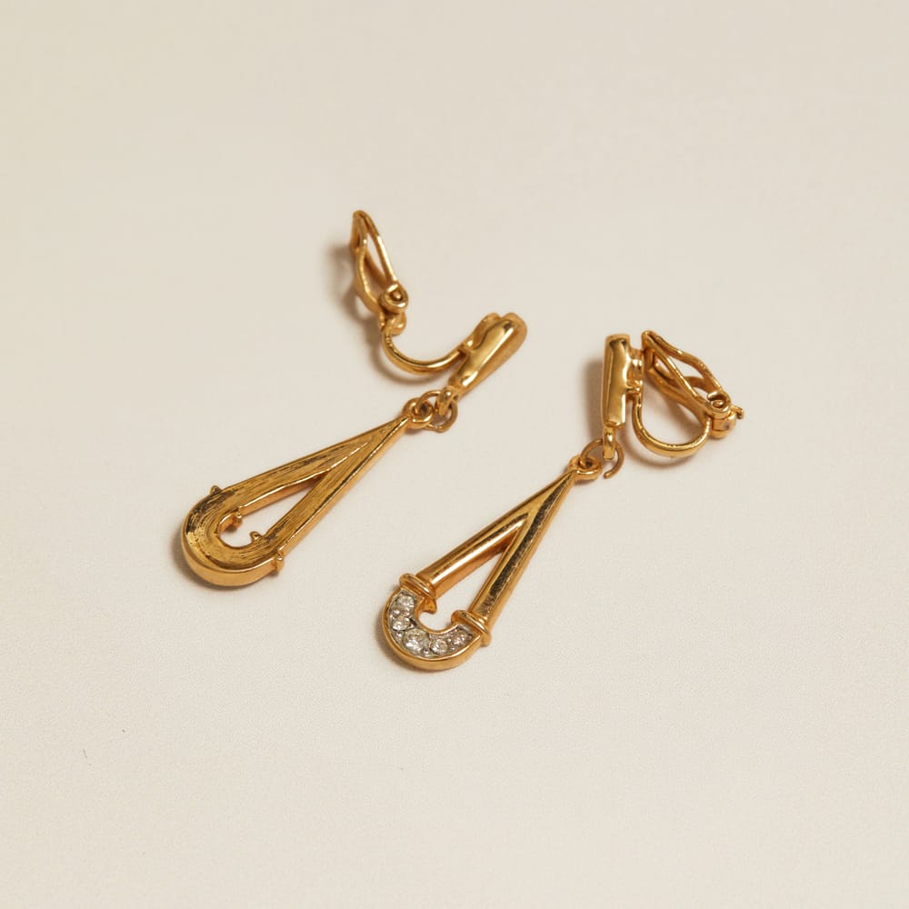 Drop Earrings Vintage Crystal Teardrop Earrings Orelia Jewellery