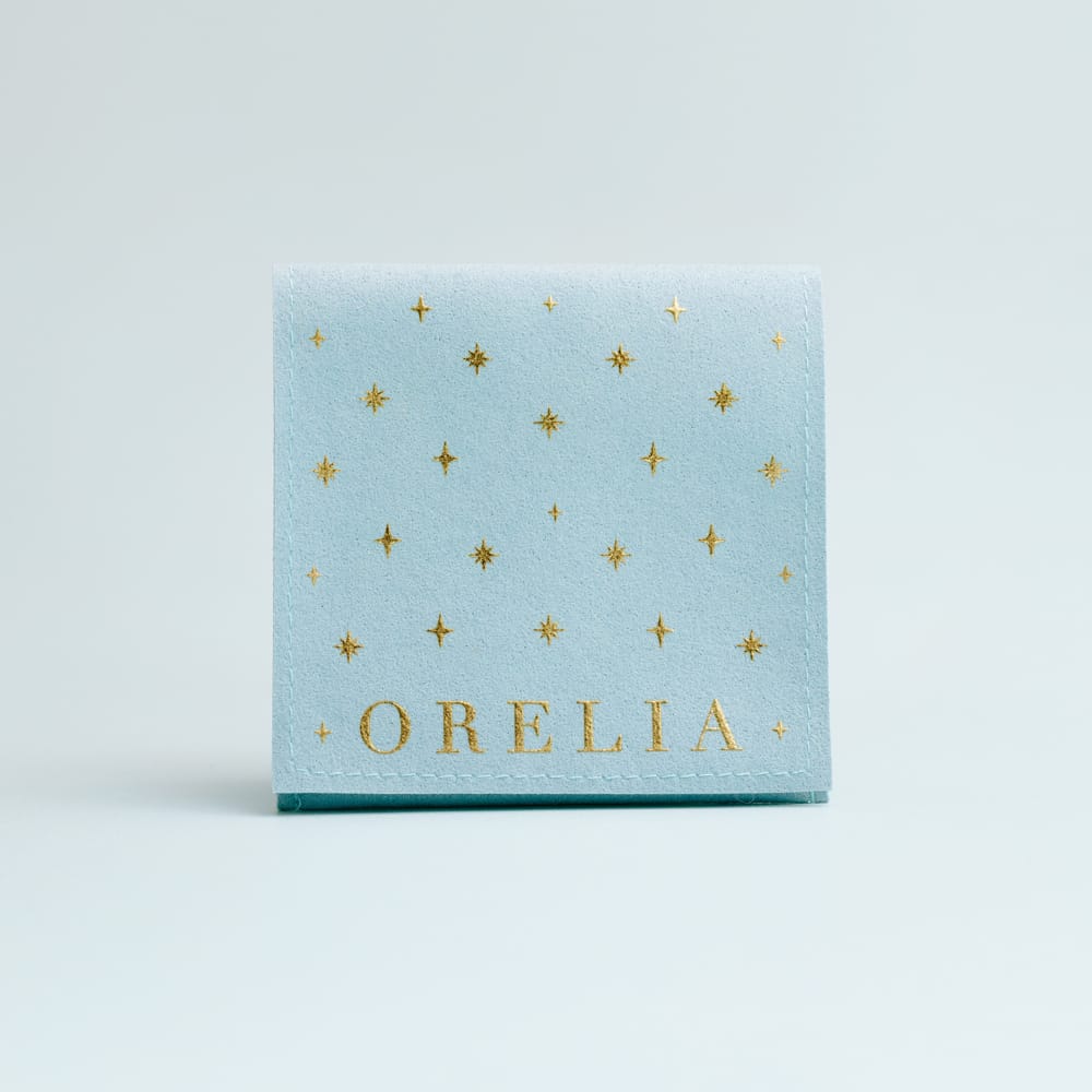 Gift Packaging Starburst Gift Pouch - Baby Blue Orelia Jewellery