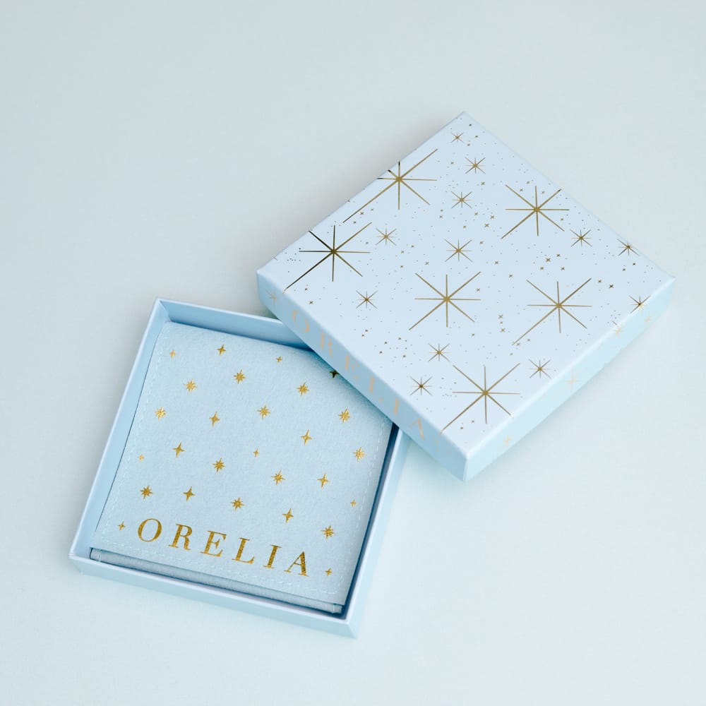 Gift Packaging Starburst Giftbox & Pouch - Baby Blue Orelia Jewellery