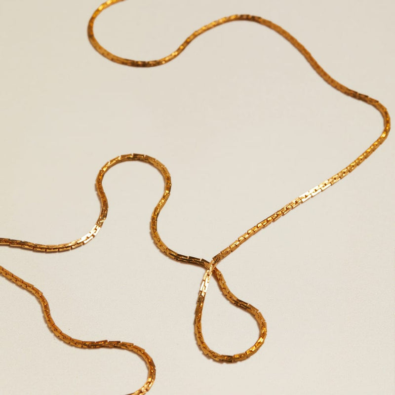 Long Necklace Default Vintage Long Line Chain Necklace Orelia Jewellery
