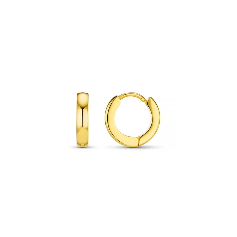 Micro Hoop Clean Metal Micro Hoop Earrings Orelia Jewellery