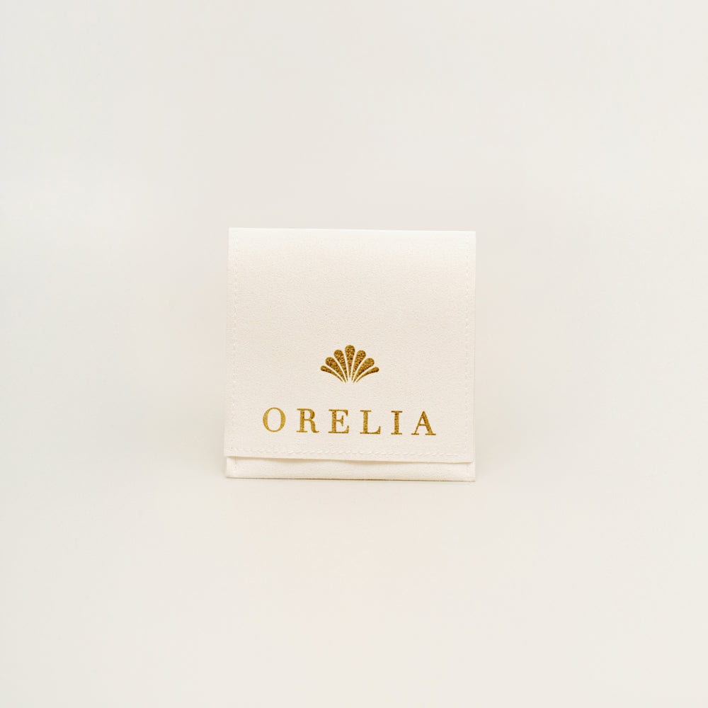 Micro Hoop ONE LUXE Pavé Micro Hoop Earrings Silver Orelia Jewellery