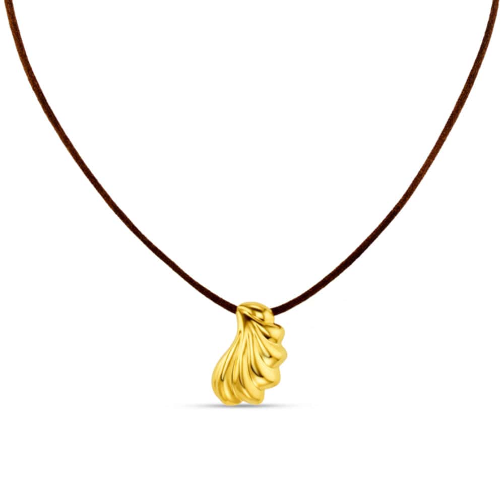 Necklace Other ONE LUXE Shell Pendant Cord Necklace Orelia Jewellery