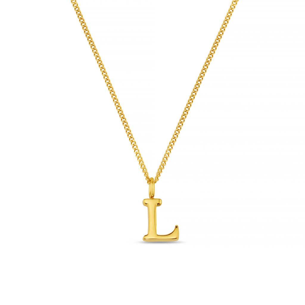 L Initial Necklace
