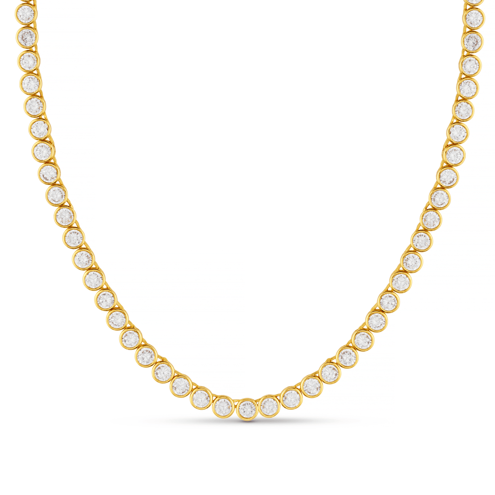 Necklaces LUXE Tennis Necklace Orelia Jewellery