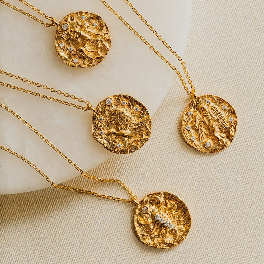 Necklaces Sagittarius Zodiac Necklace Orelia Jewellery