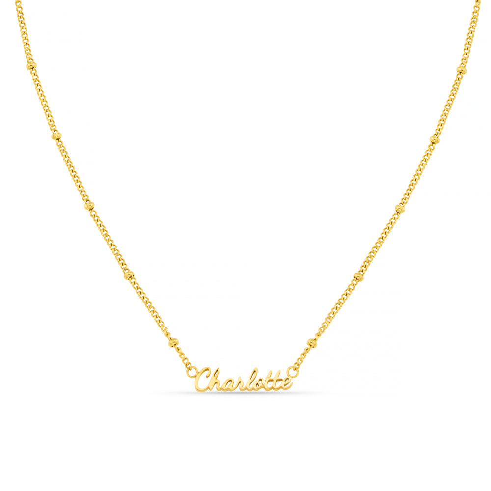 Personalisation Necklace Personalised Name Necklace Orelia Jewellery