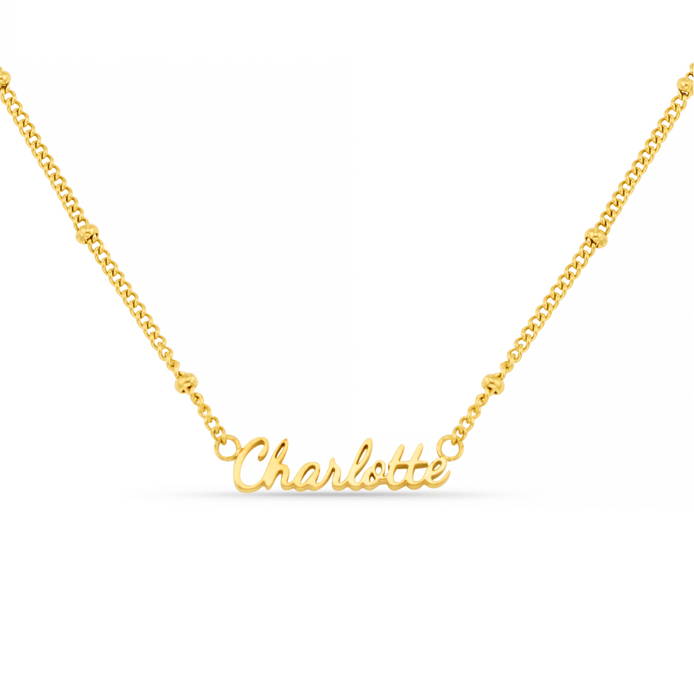 Personalisation Necklace Personalised Name Necklace Orelia Jewellery