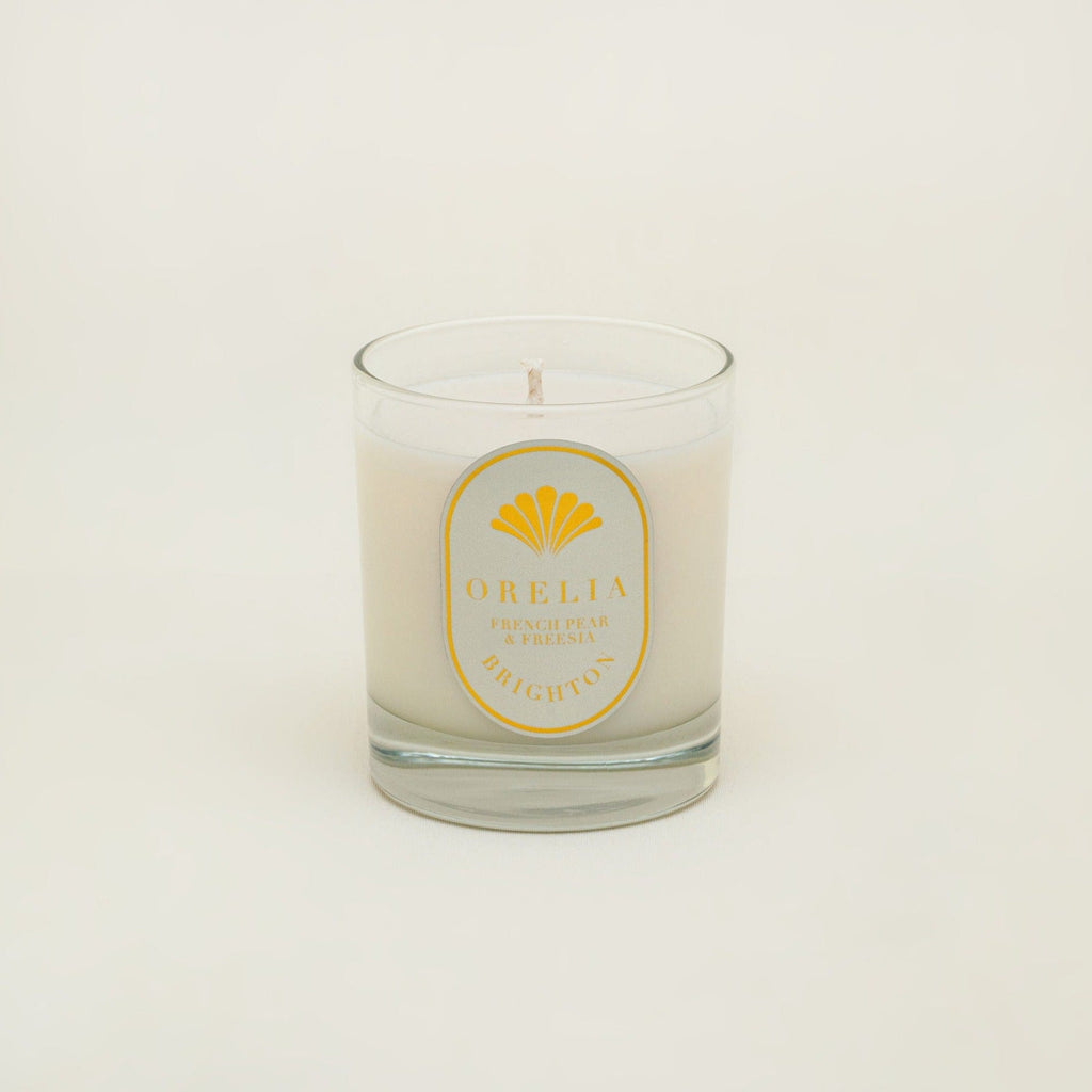 French Pear & Freesia Votive Candle