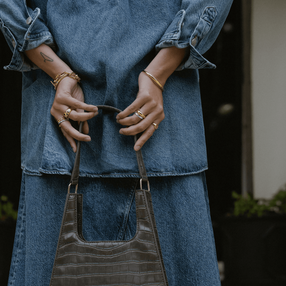 Rings LUXE Domed Ring - Gold Orelia Jewellery