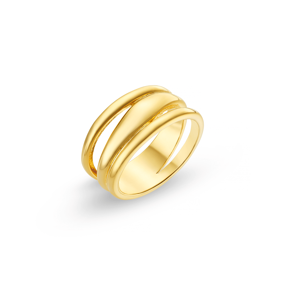 Rings Organic Open Caged Ring Orelia Jewellery